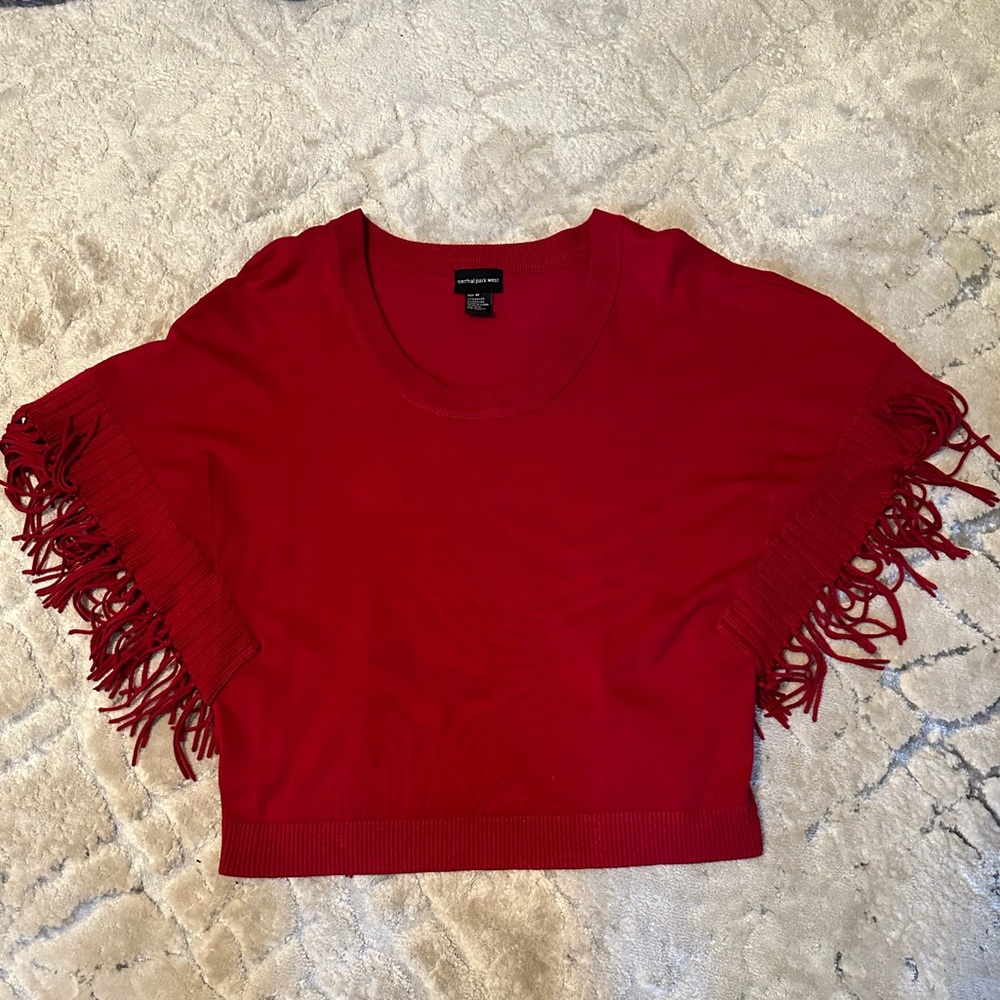 Central Park West Fringe Top